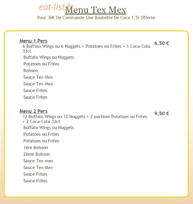 Dino Pizza — carte page 11