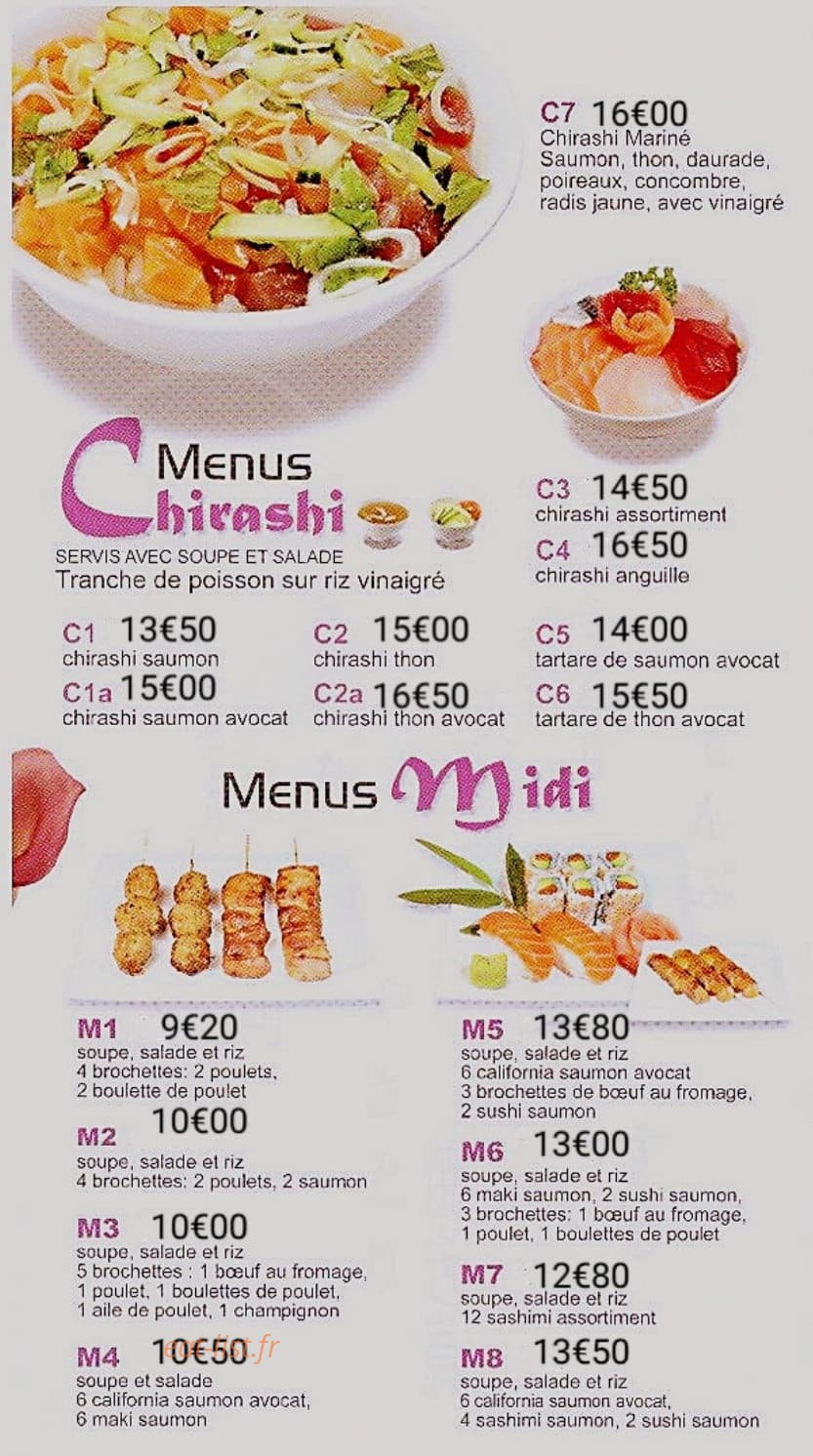 Lorie Sushi — carte page 6