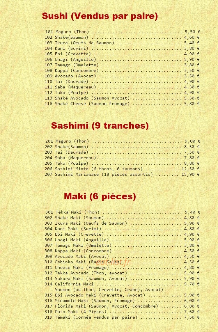 Minamoto — carte page 1