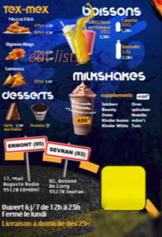 Street Naan — carte page 6