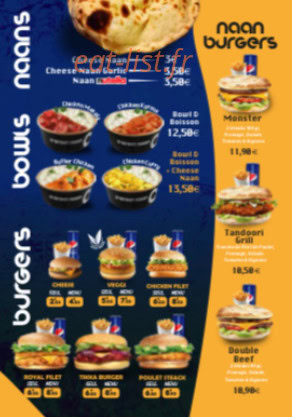 Street Naan — carte page 4