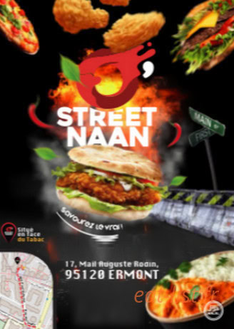 Street Naan — carte page 1