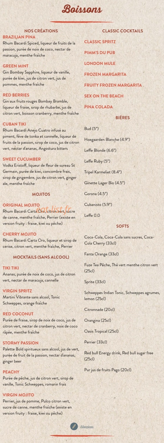 Le Bureau — carte page 8