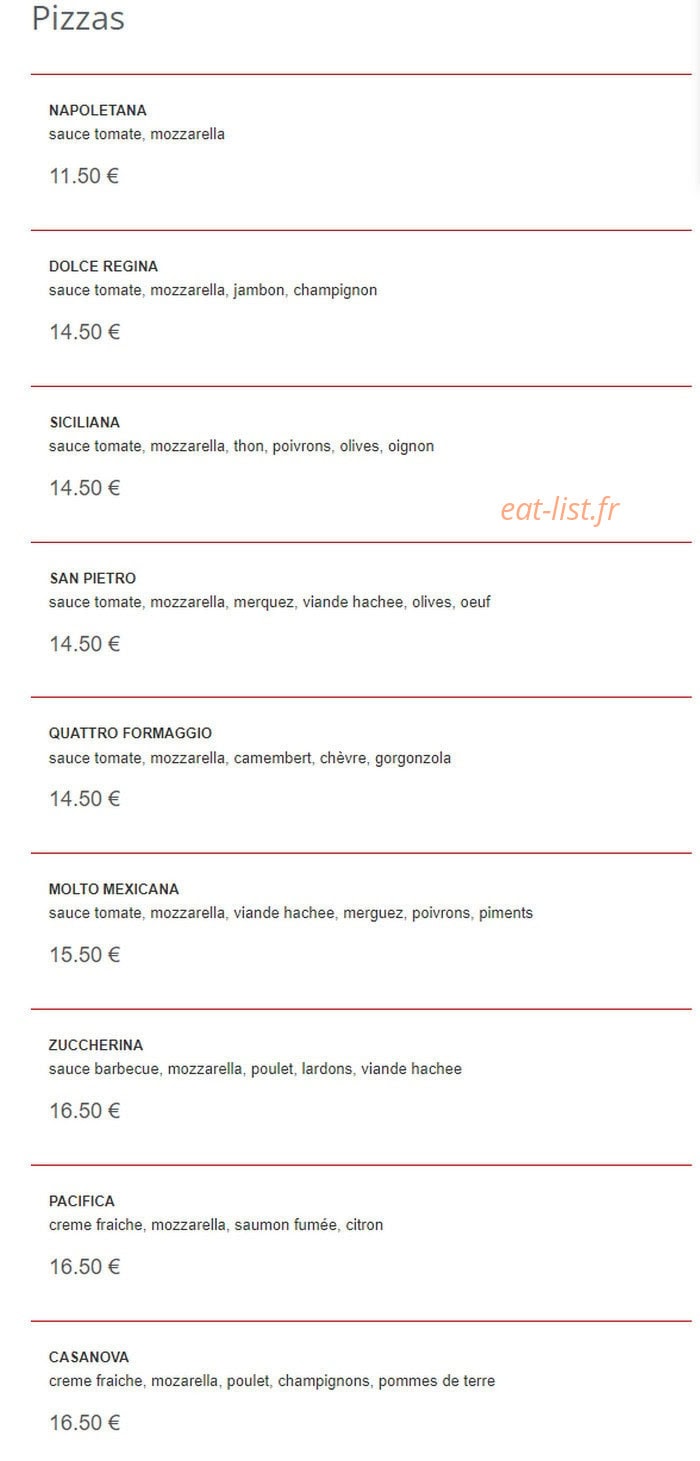 Le Cyrano — carte page 2