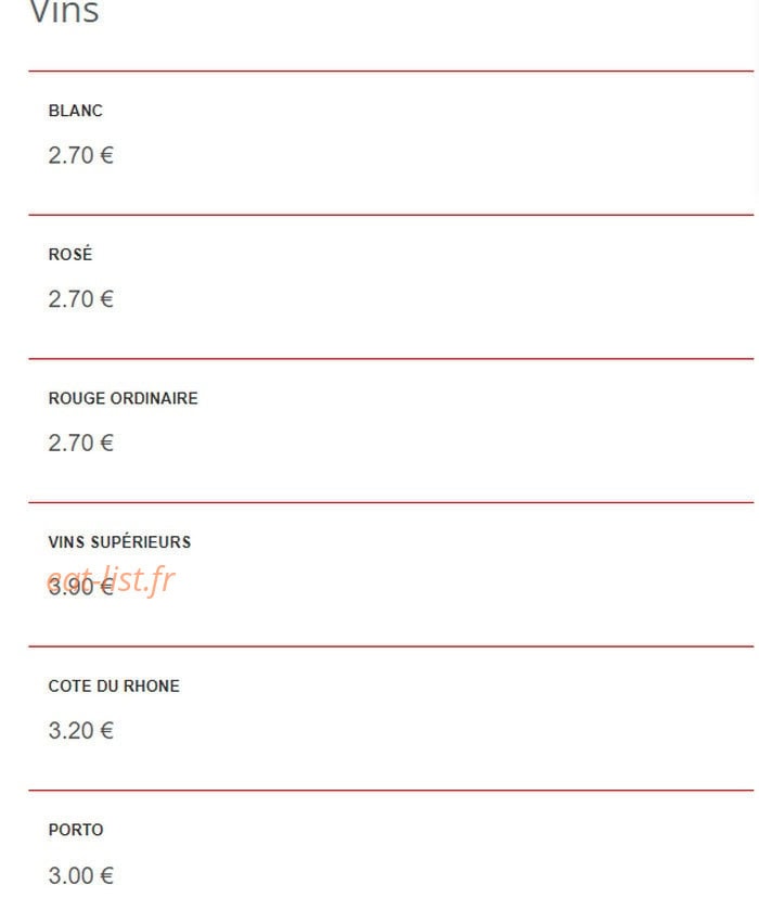 Le Cyrano — carte page 9
