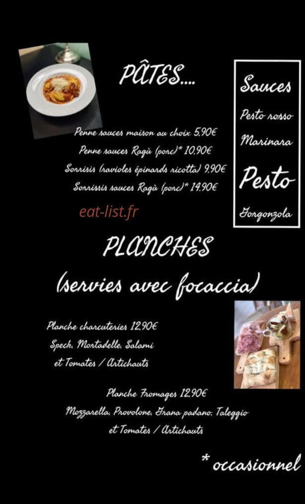 Le Petit coin café — carte page 2