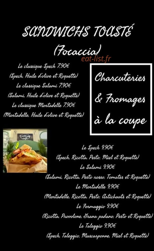 Le Petit coin café — carte page 4