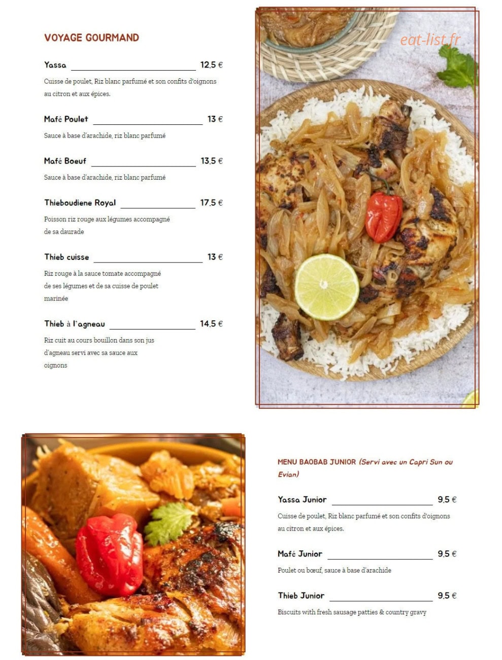 Obaobab — carte page 3