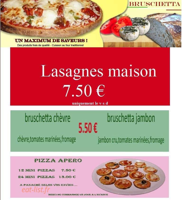 Pizza Remy — carte page 2