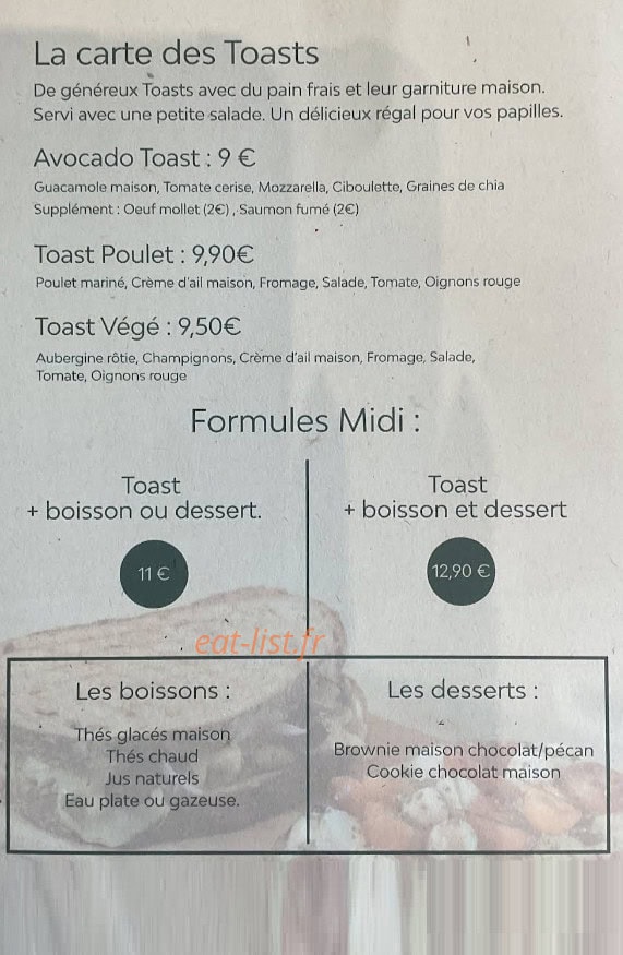 Teaven — carte page 2