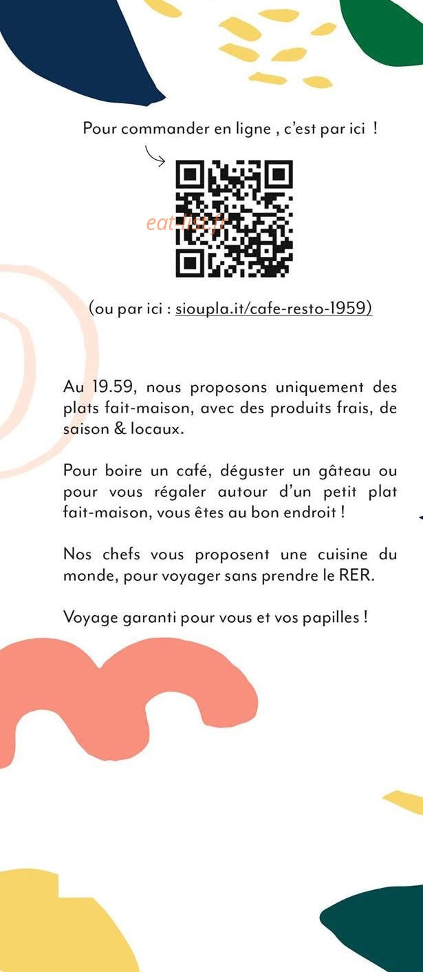 Café Restaurant 19.59 — carte page 5