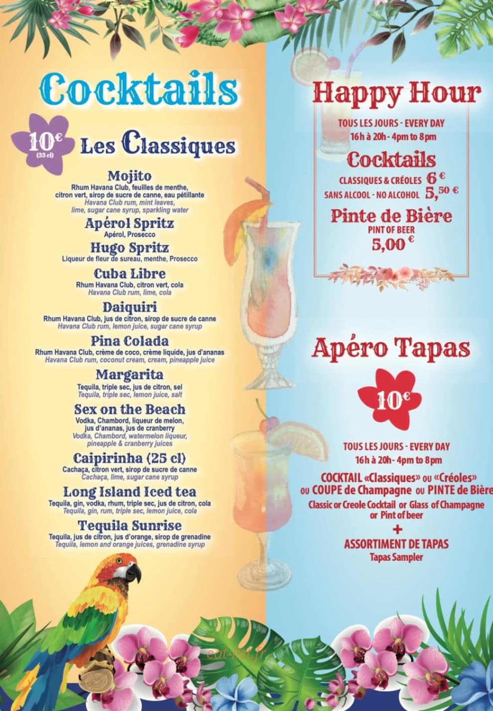 Coffee Creole — carte page 12
