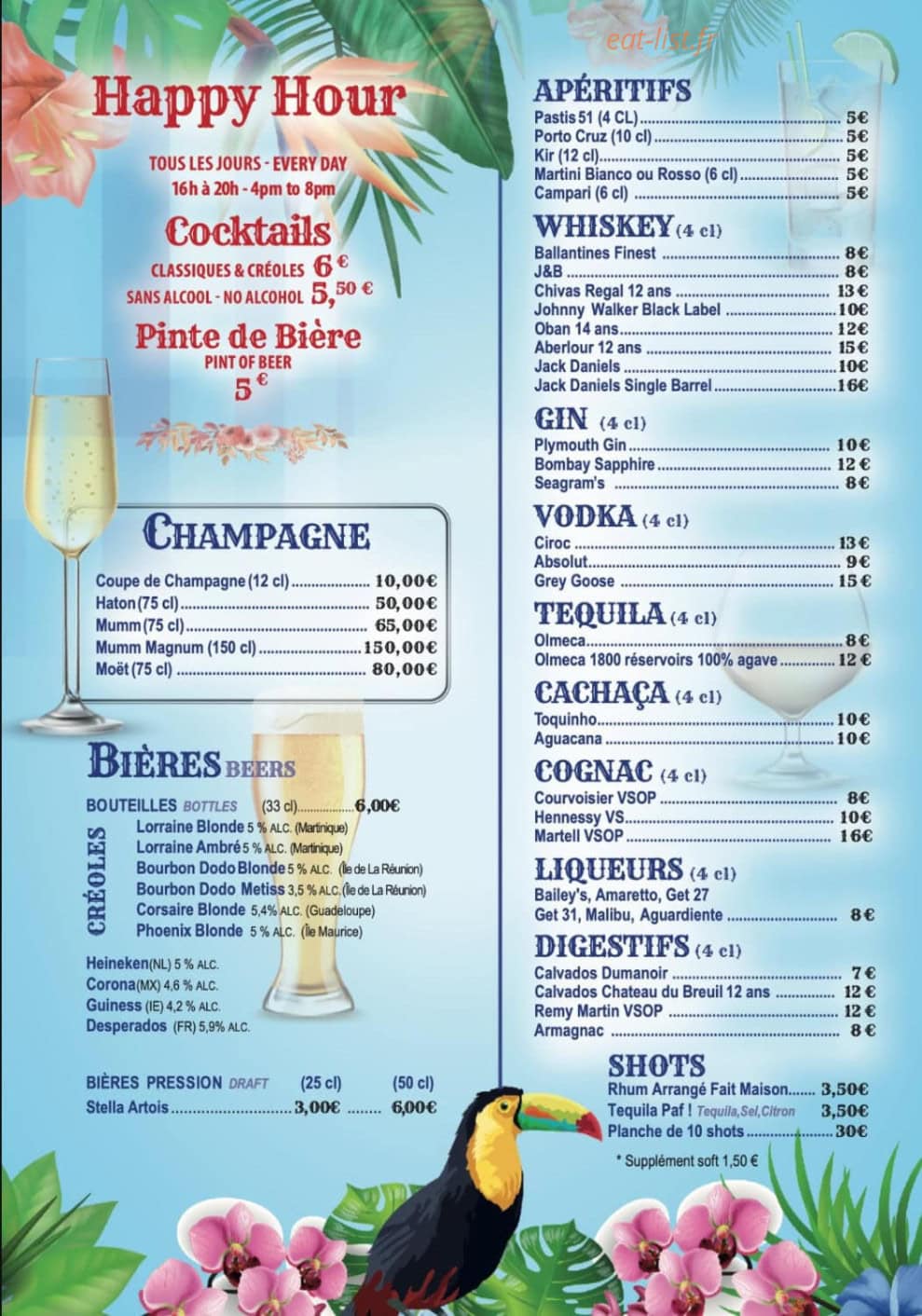 Coffee Creole — carte page 11