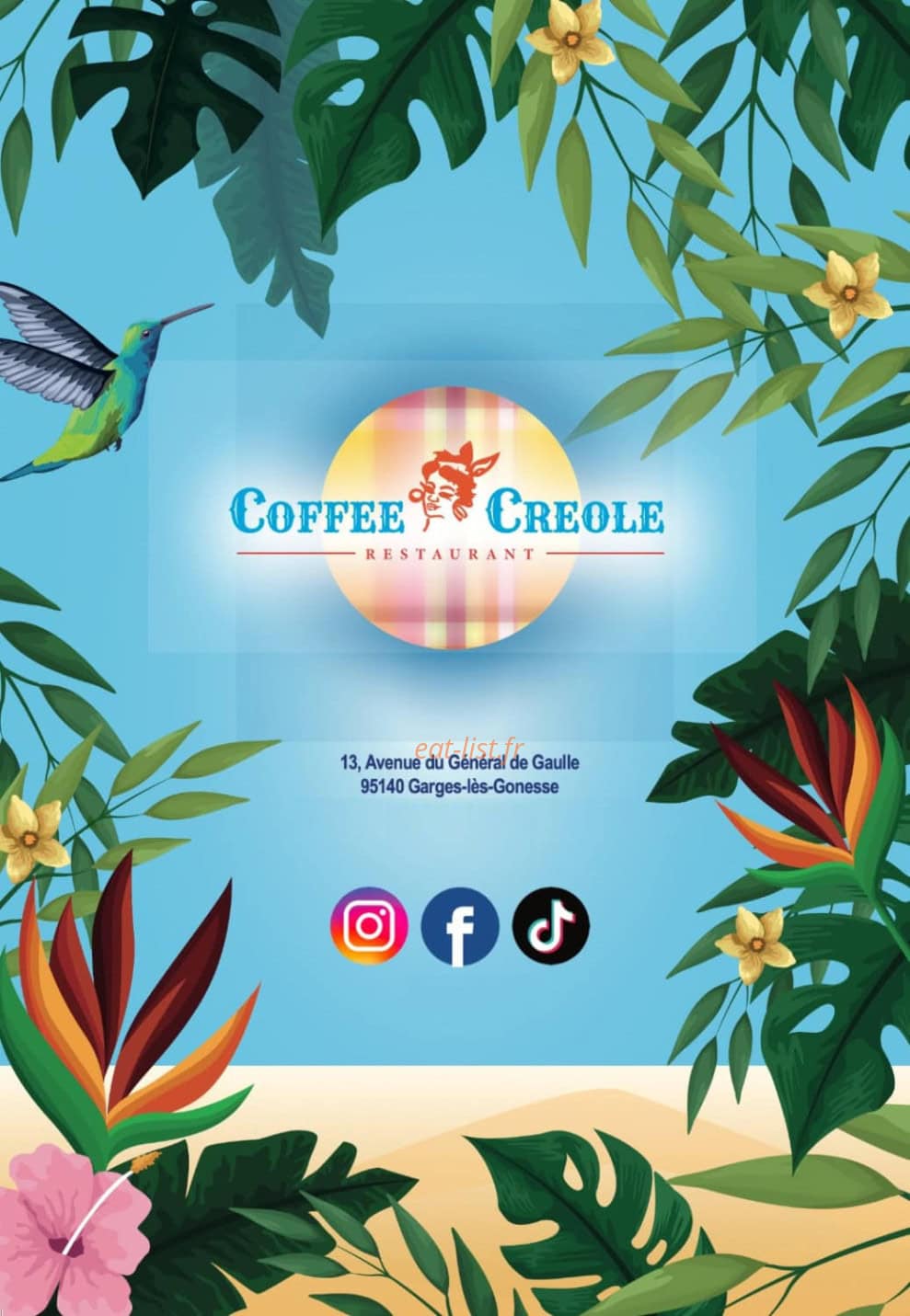 Coffee Creole — carte page 2