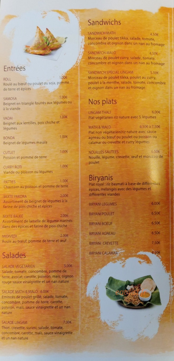 Lingam — carte page 2