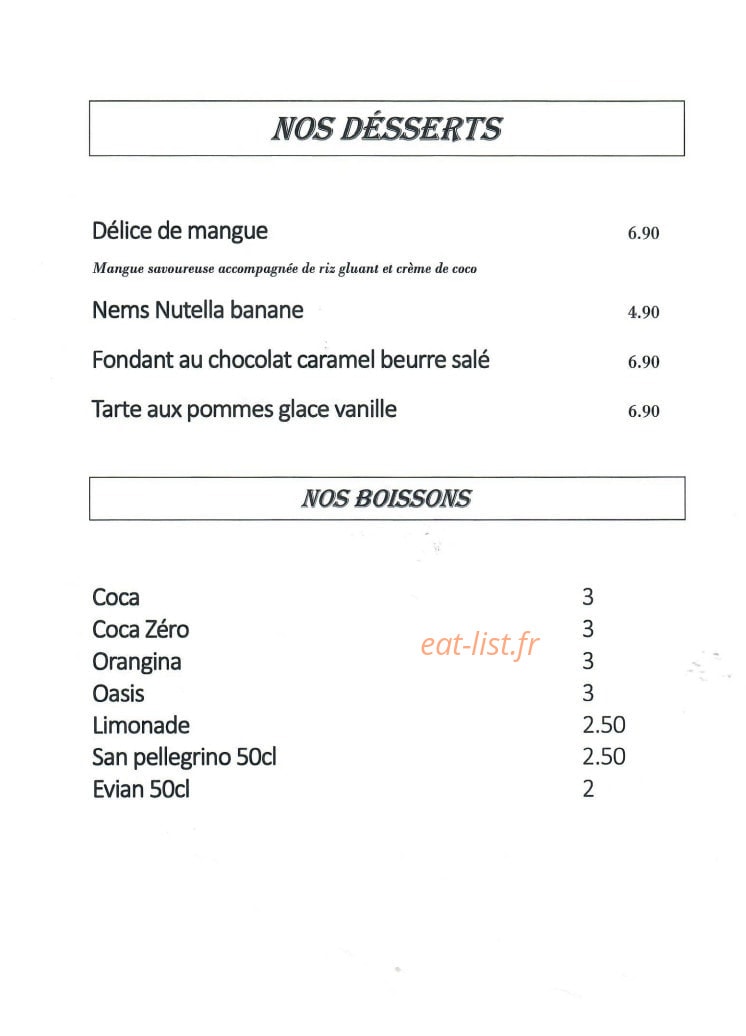 Thaï — carte page 6