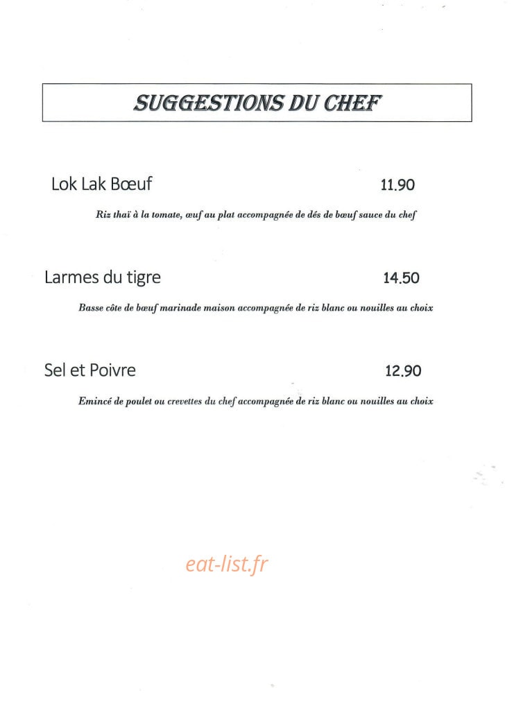Thaï — carte page 4