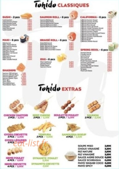 Tohido — carte page 2