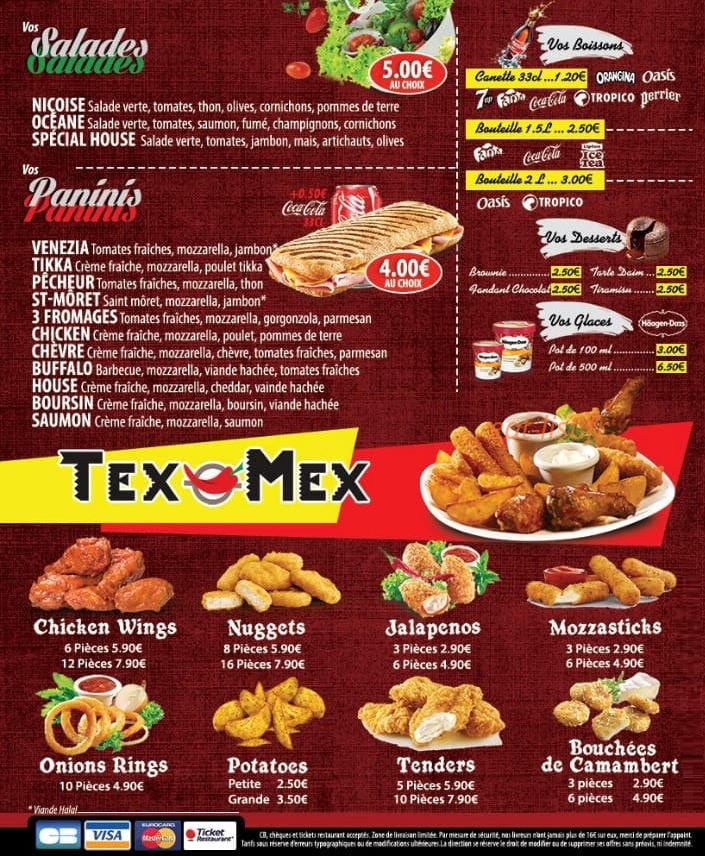 Food time — carte page 2