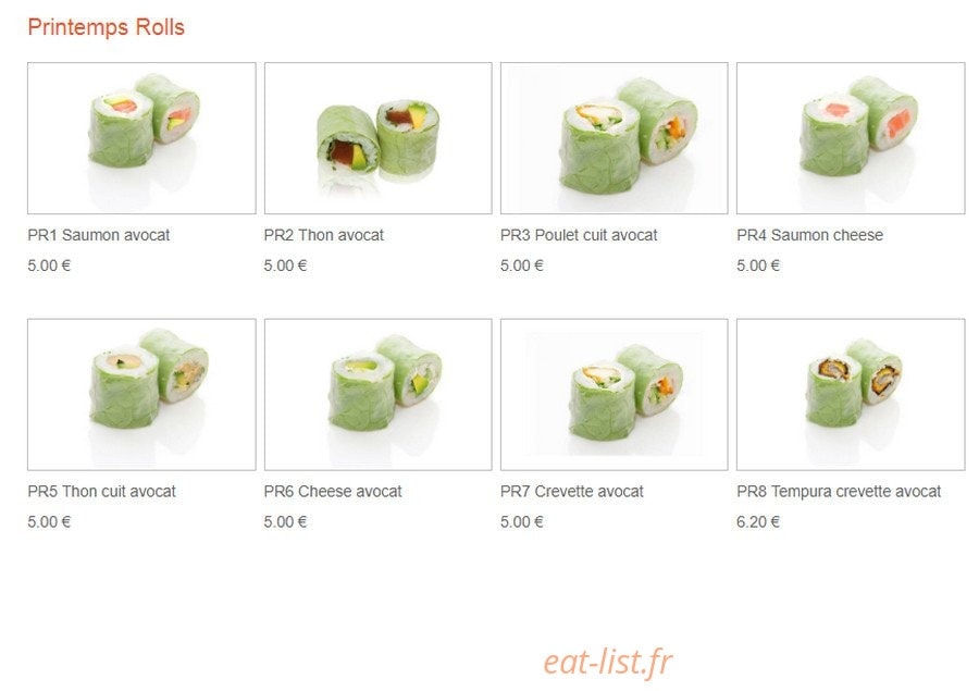 Mystère Sushi — carte page 10