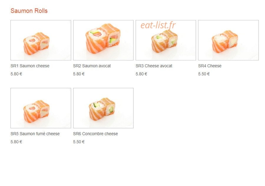 Mystère Sushi — carte page 7