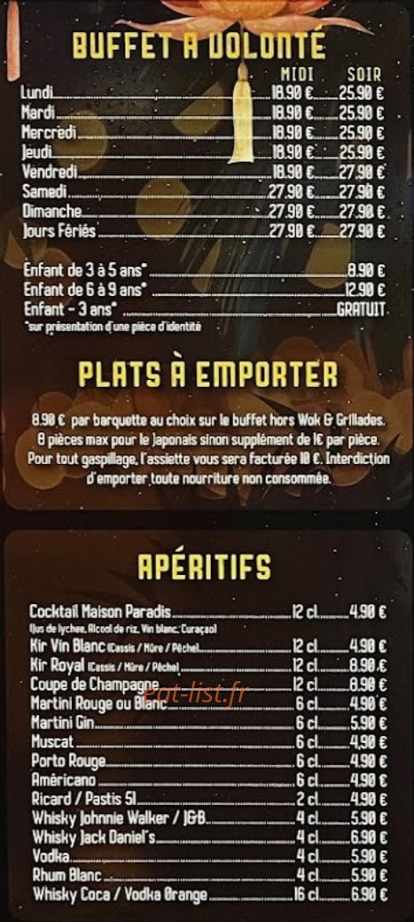 Paradis — carte page 2