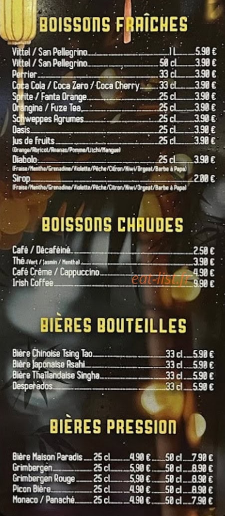 Paradis — carte page 3