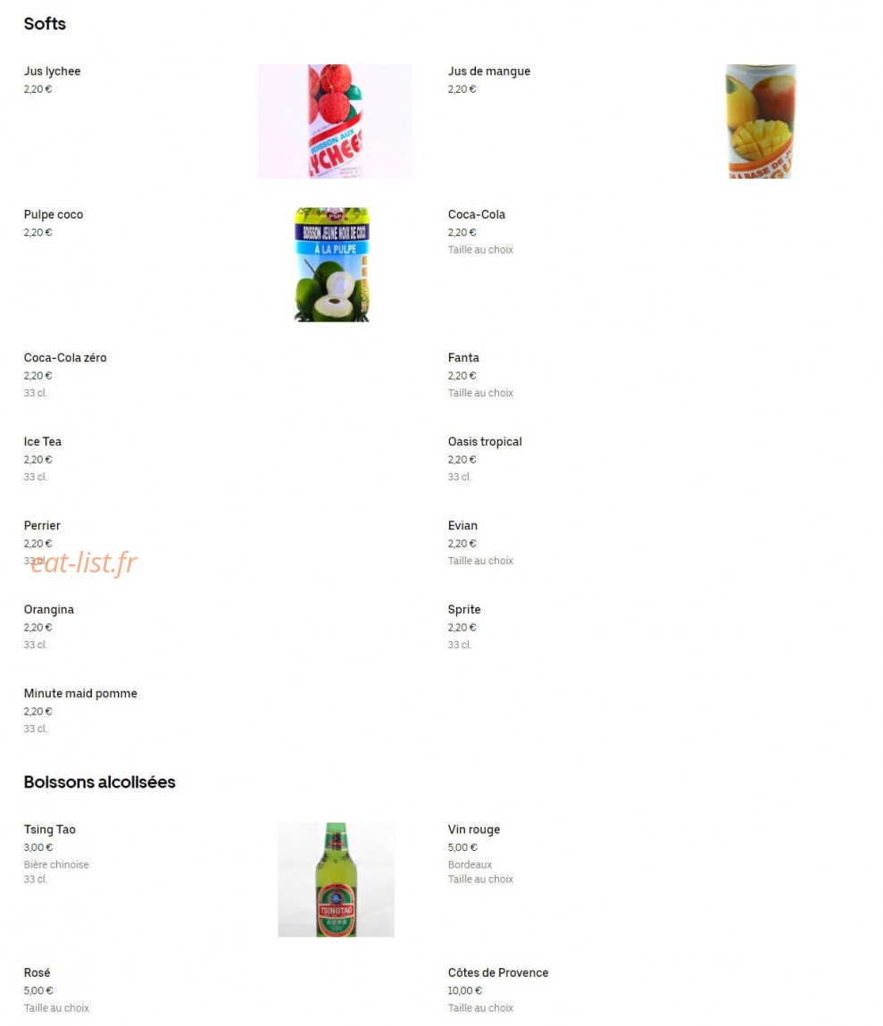 Taverny Gourmet — carte page 4