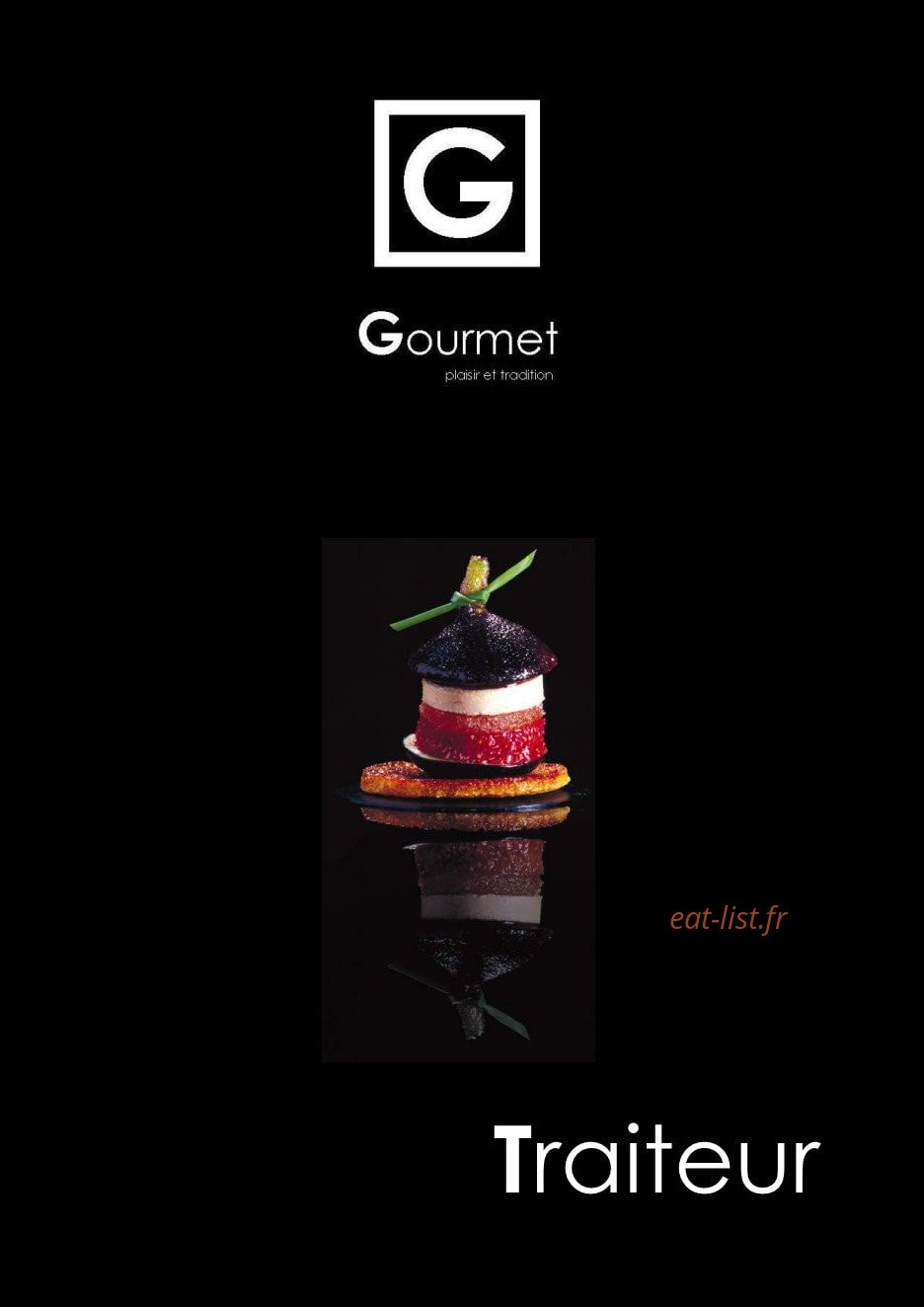Gourmet Plaisir et Tradition — carte page 1
