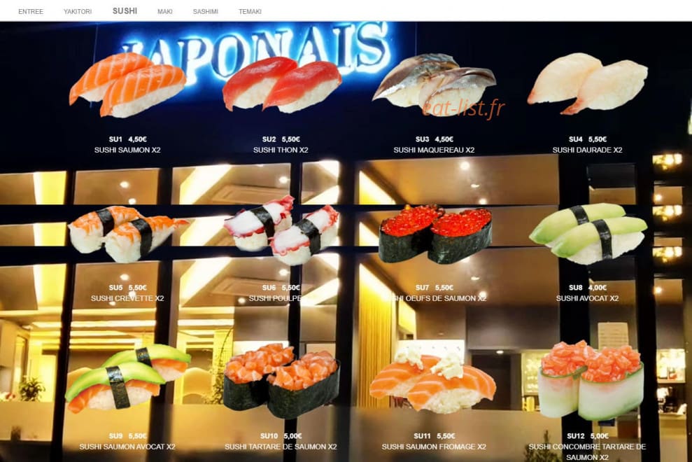 Ichiban — carte page 3