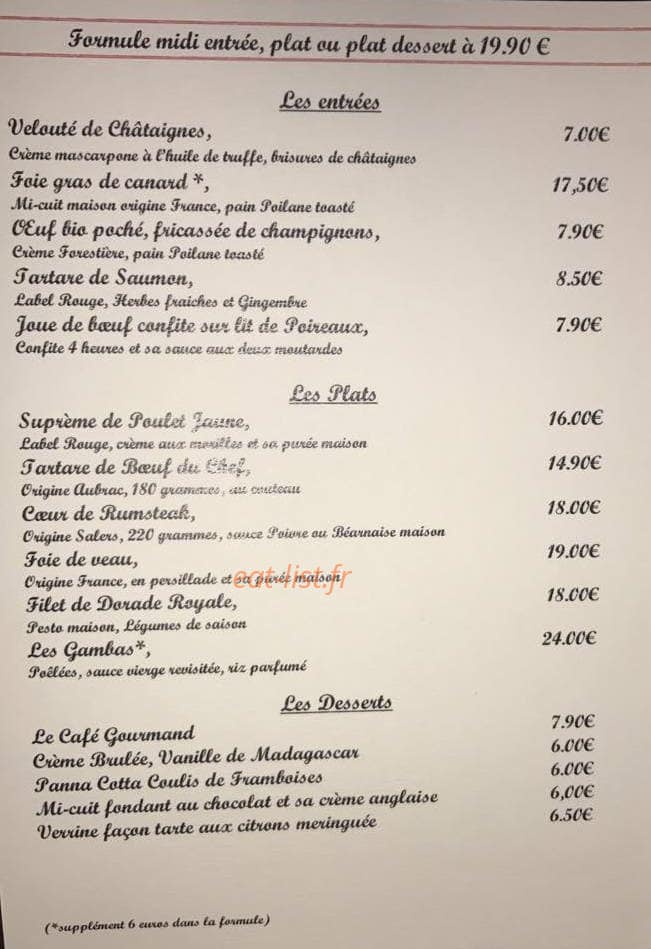 L'Etoile — carte page 2