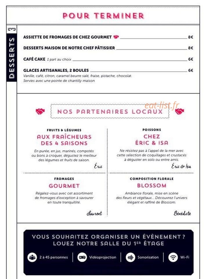 La Maison — carte page 4