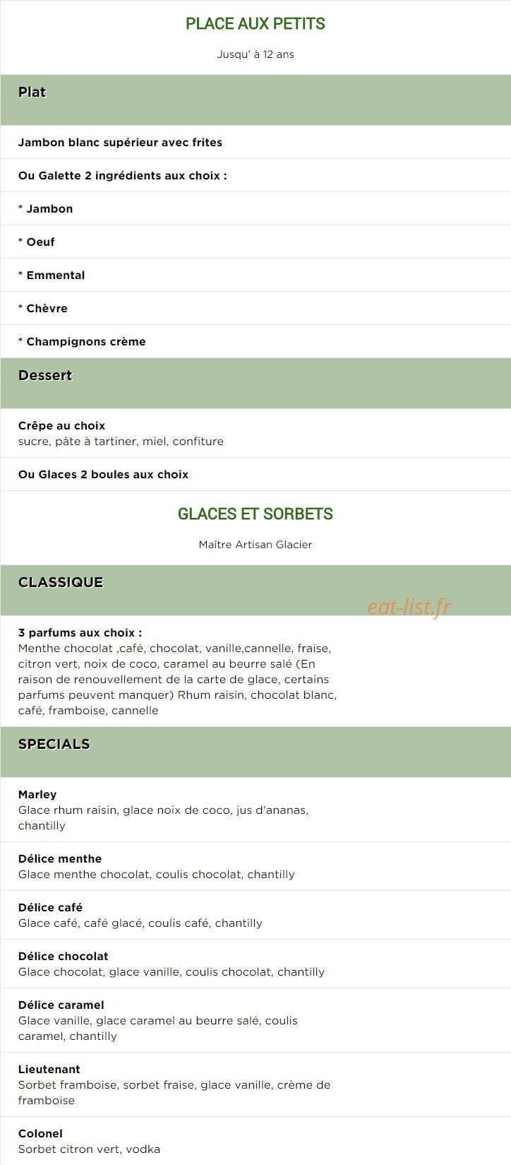 La Terrasse — carte page 5