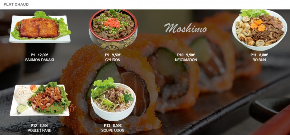 Moshimo — carte page 2