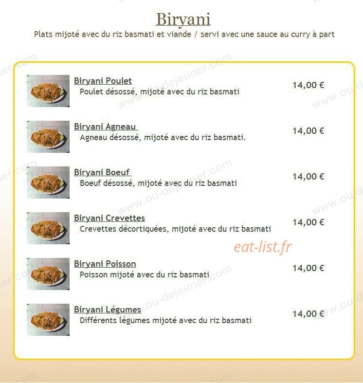 Palais de Mahraja — carte page 6