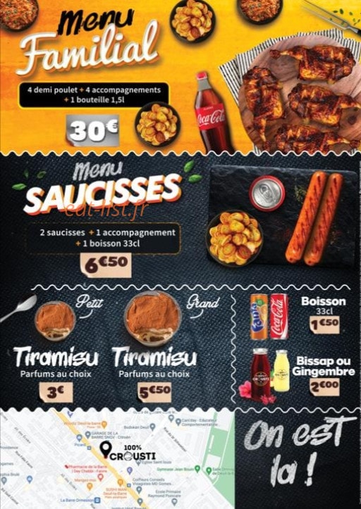 100% Crousti Original — carte page 4