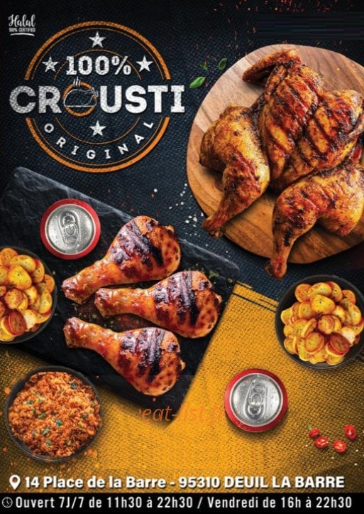 100% Crousti Original — carte page 1