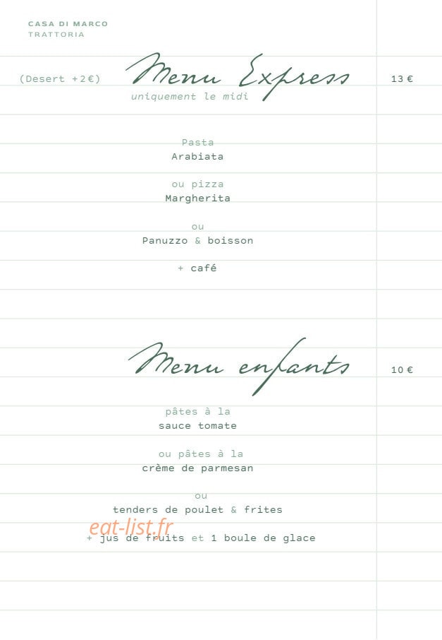 Casa Di Marco — carte page 5