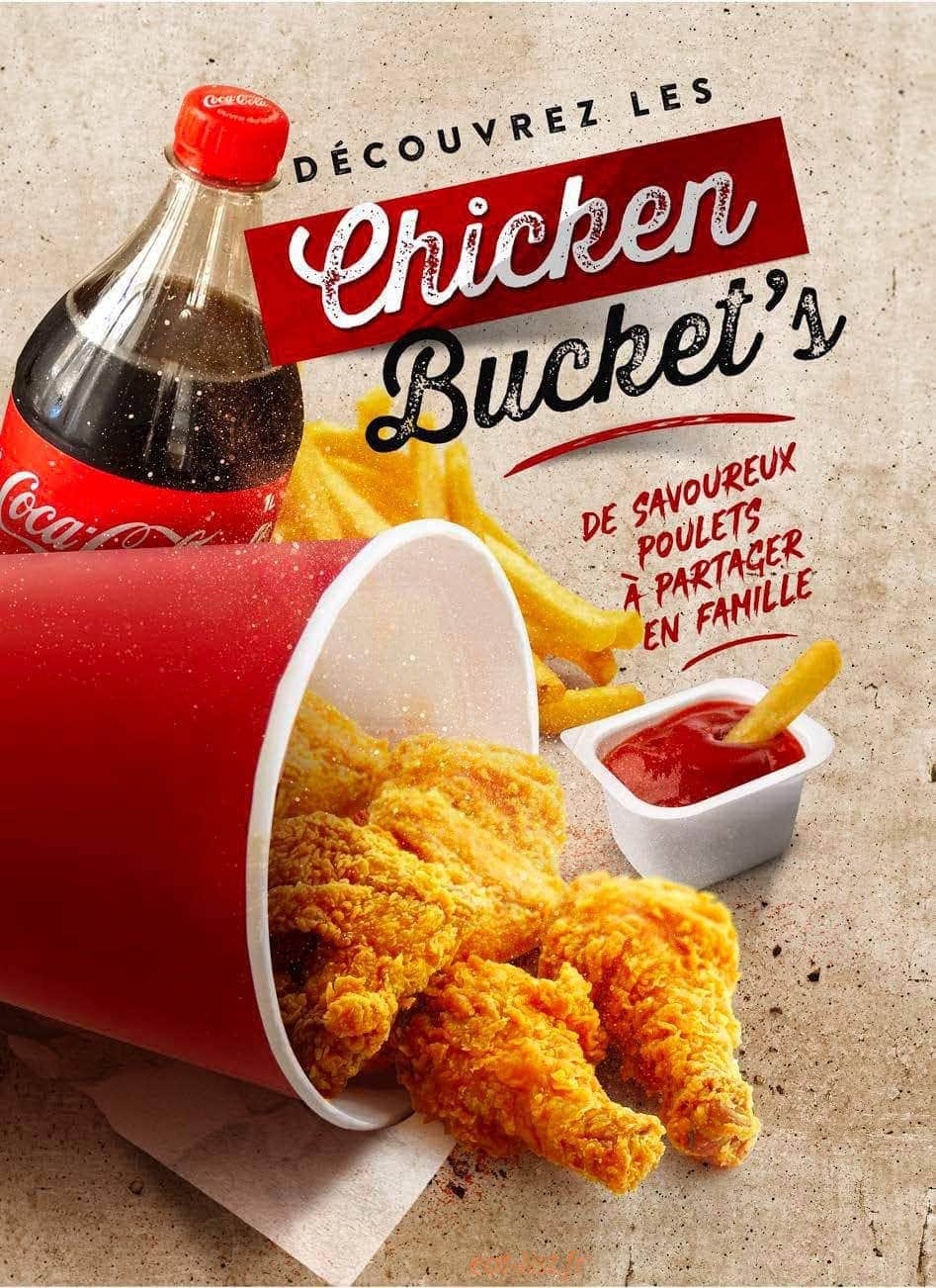 Chicken Burger — carte page 12