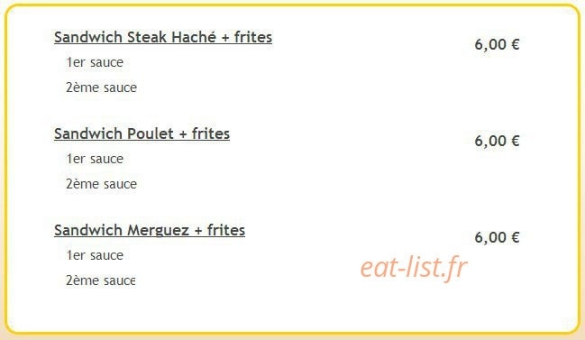 Espace Pizza — carte page 7