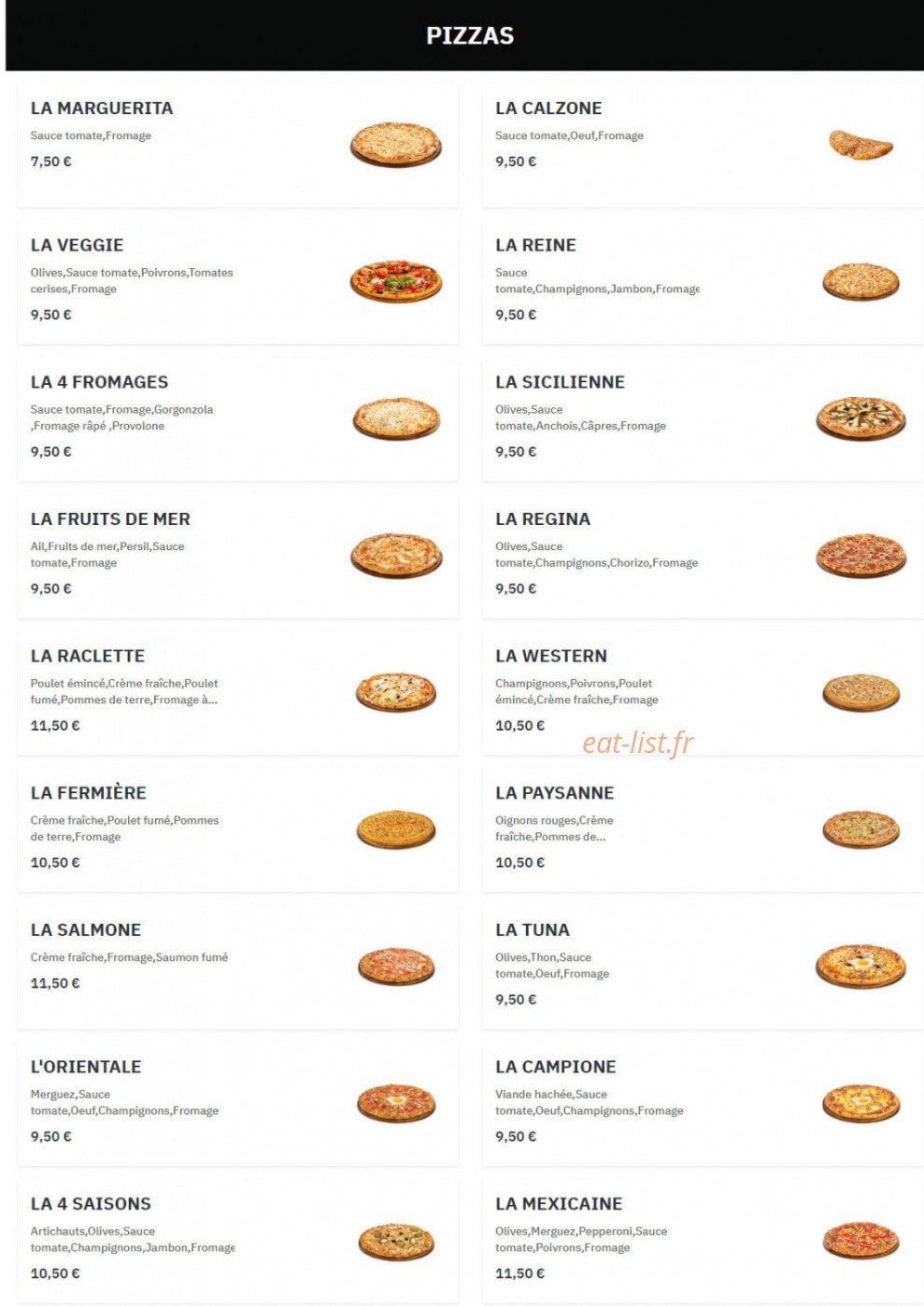 Ozzah — carte page 2