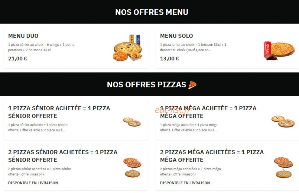 Ozzah — carte page 1