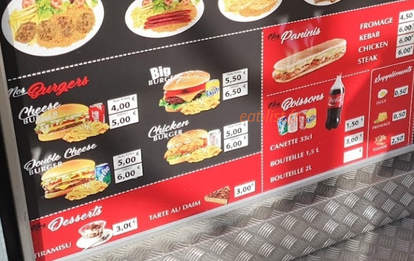 Royal Kebab — carte page 2