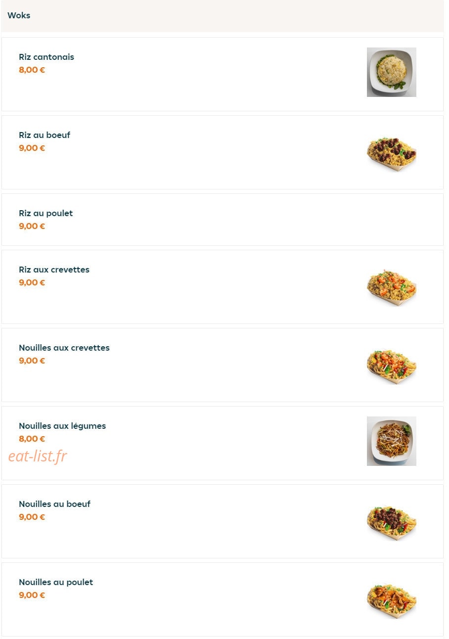 Sushi Wan — carte page 10