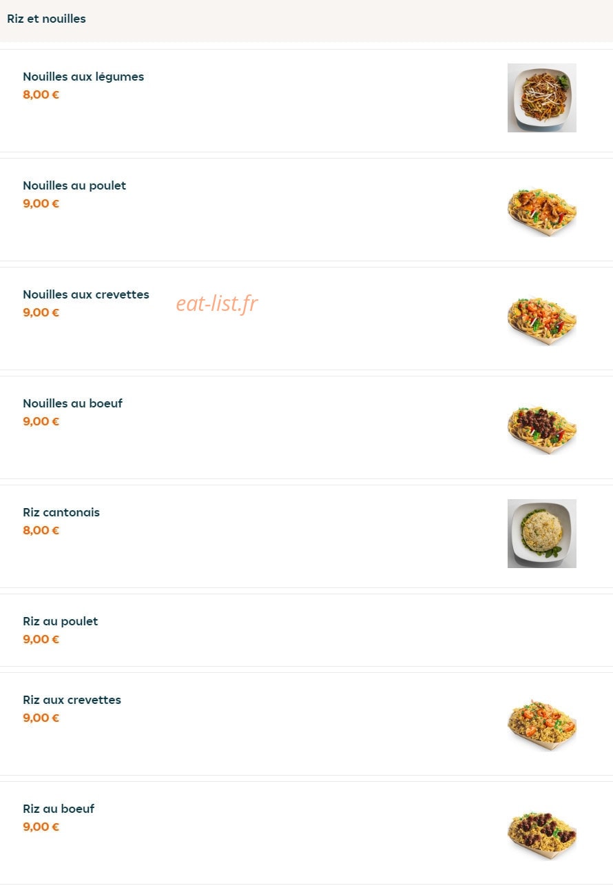 Sushi Wan — carte page 9