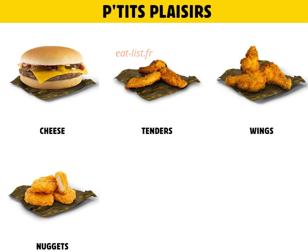 Chicken Street — carte page 4