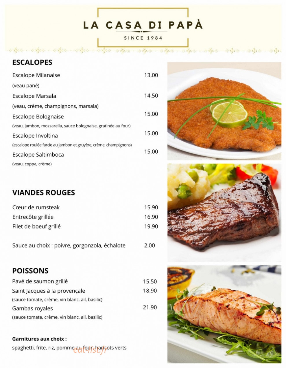 La Casa Di Papà — carte page 3