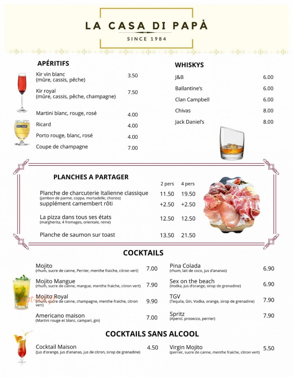 La Casa Di Papà — carte page 6