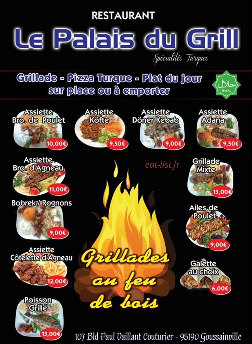 Le Palais Du Grill — carte page 2