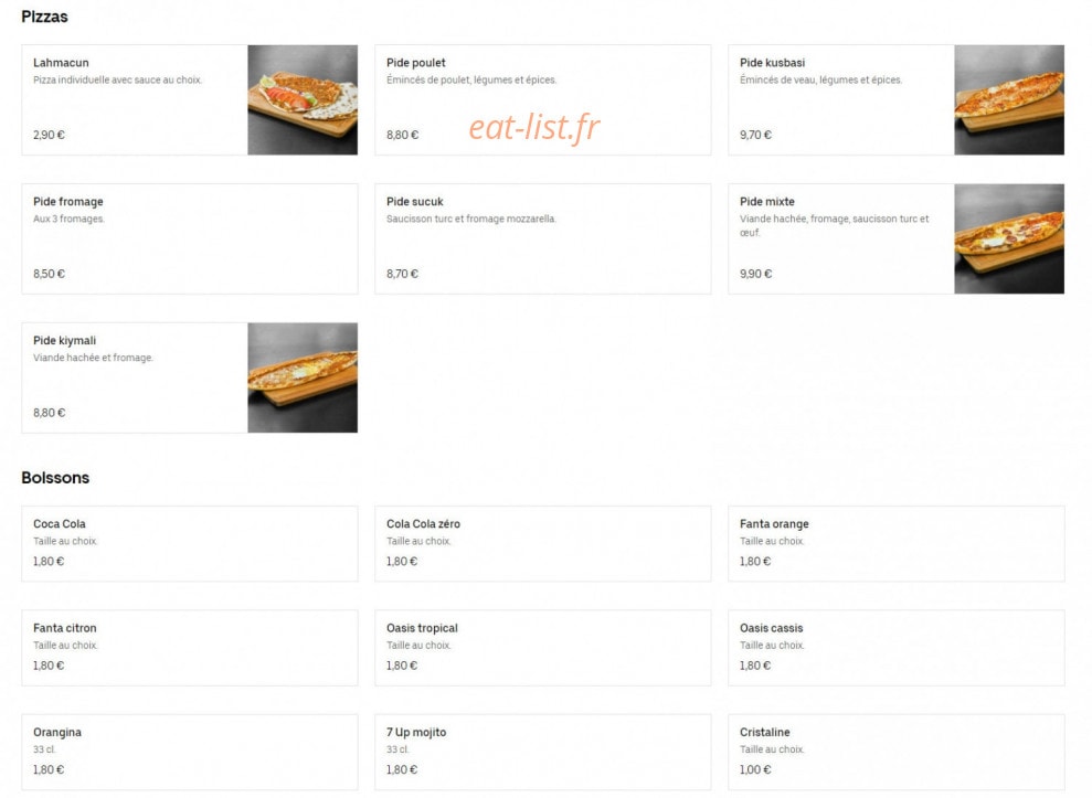 Allo Lahmacun — carte page 2